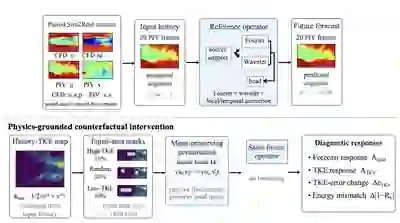 Paired CFD and PIV Sim2Real forecasting with physics-grounded counterfactual intervention